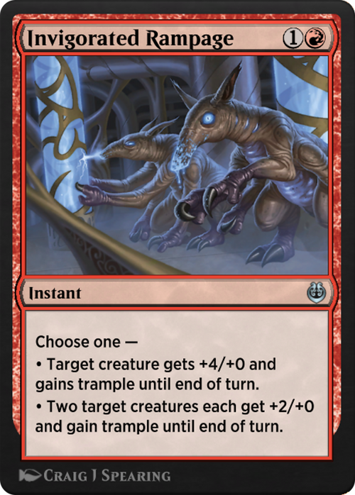 Invigorated Rampage (KLR-132) - Kaladesh Remastered