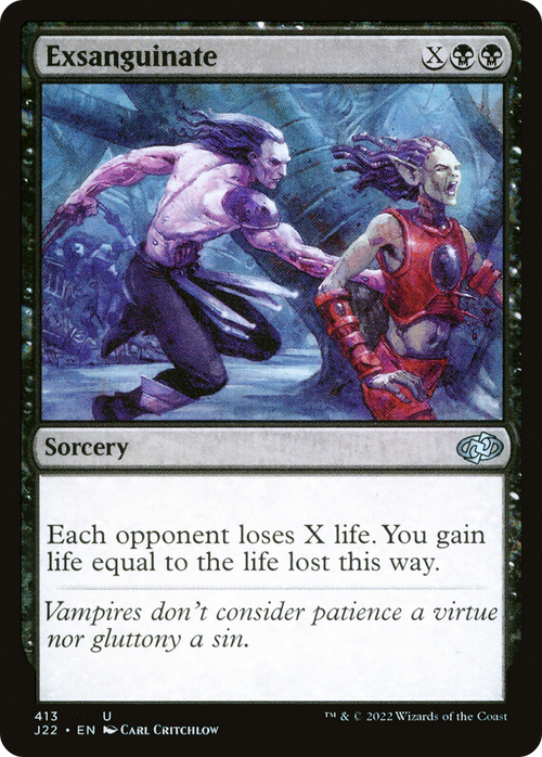 Exsanguinate (J22-413) - Jumpstart 2022