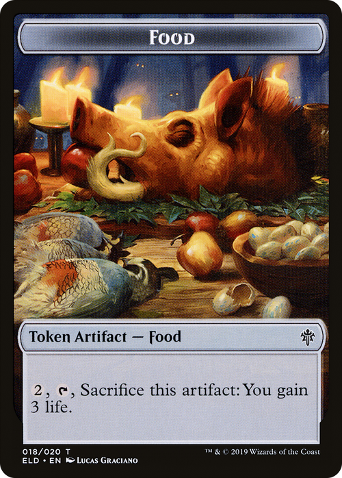 Food (TELD-018) - Throne of Eldraine Tokens