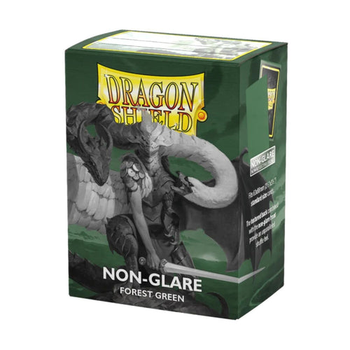 Dragon Shield Matte Non-Glare Sleeves - Forest Green