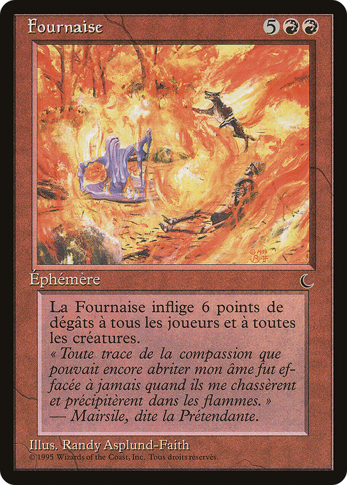 Inferno (French)- "Fournaise" (REN-) - Renaissance