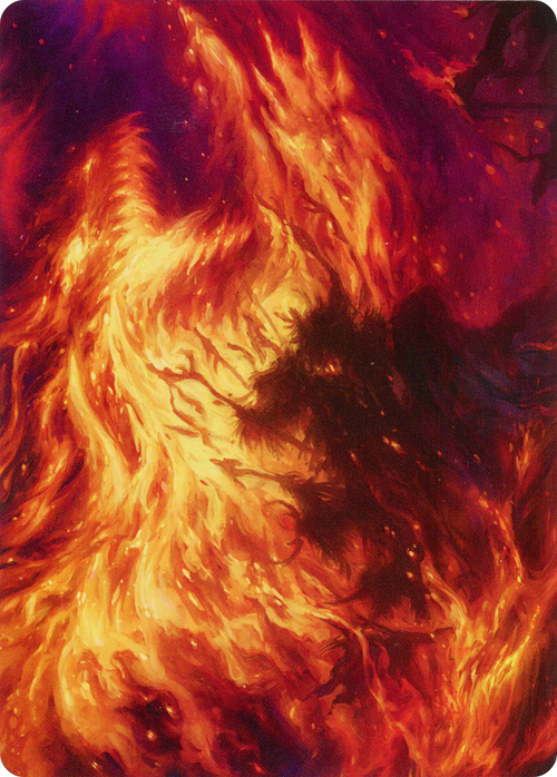 Stoke the Flames // Stoke the Flames (AMOM-038) - March of the Machine Art Series (Borderless) Foil