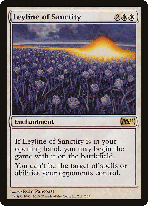 Leyline of Sanctity (M11-021) - Magic 2011