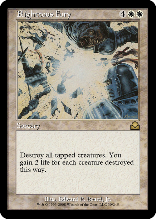 Righteous Fury (ME2-030) - Masters Edition II