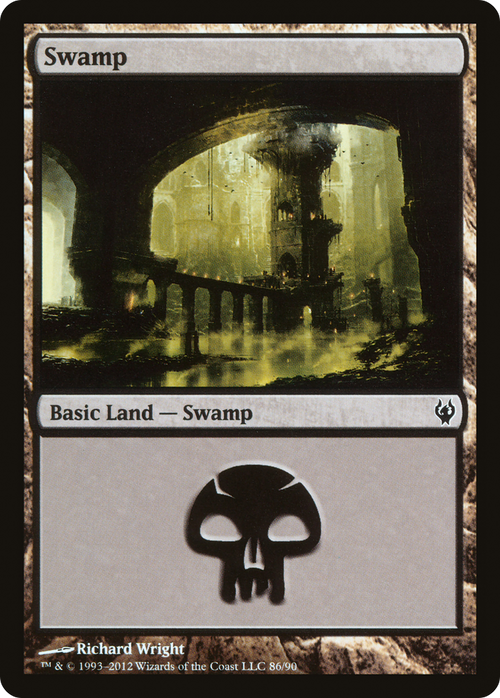 Swamp (86) (DDJ-086) - Duel Decks: Izzet vs. Golgari