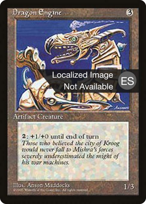 Dragon Engine (4BB-) - Fourth Edition Foreign Black Border