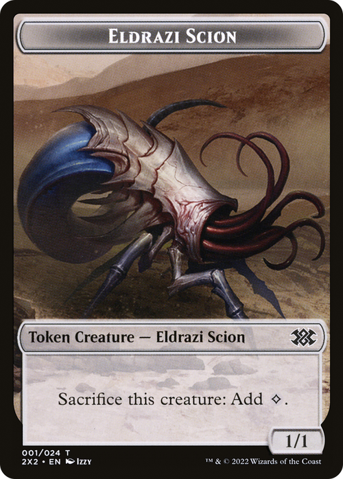 Eldrazi Scion (T2X2-001) - Double Masters 2022 Tokens