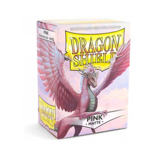 Dragon Shield Matte Sleeves – Pink (100 Count)
