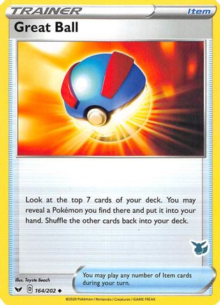Great Ball (Eevee Stamped) 164/202  Battle Academy 2022 - Promo