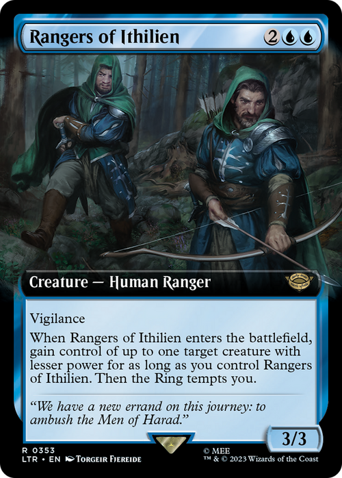 Rangers of Ithilien (Extended Art) (LTR-353) - The Lord of the Rings: Tales of Middle-earth: (Extended Art)