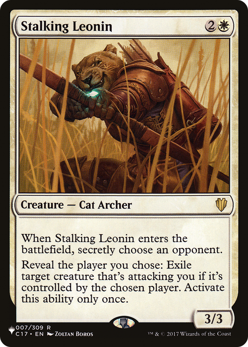 Stalking Leonin (LIST-C17-7) - The List