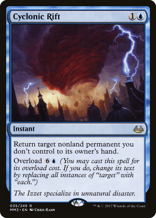 Cyclonic Rift (MM3-035) - Modern Masters 2017