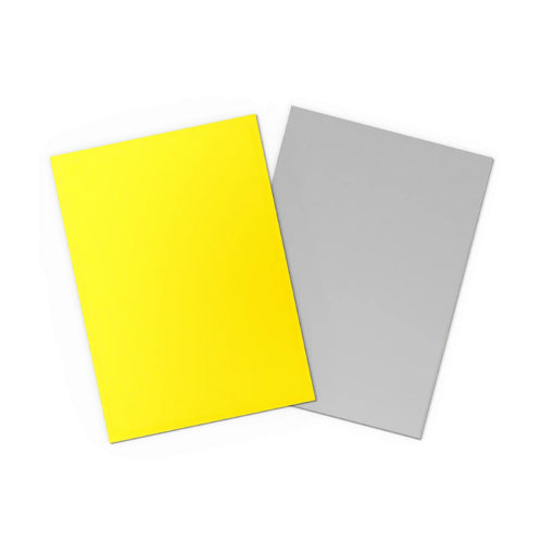 Dragon Shield Matte Dual Card Sleeves – Yellow & Silver
