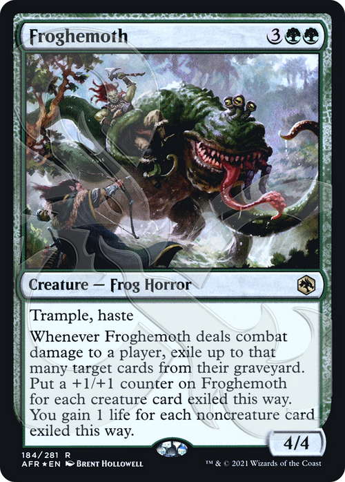 Froghemoth (AFR&-184A) - Adventures in the Forgotten Realms Promos Foil