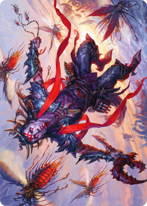 Scion of the Swarm // Scion of the Swarm (AZNR-059) - Zendikar Rising Art Series (Borderless)