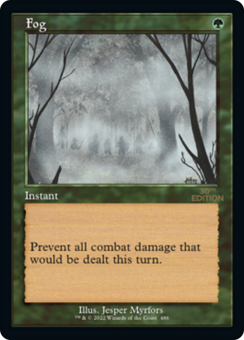 Fog (Retro Frame) (30A-486) - 30th Anniversary Edition