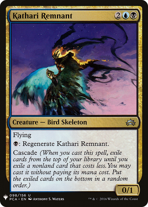 Kathari Remnant (LIST-PCA-98) - The List