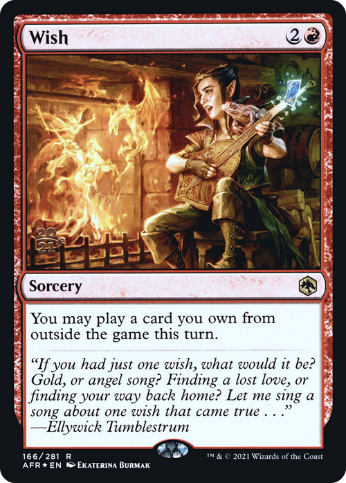Wish (PRE-166S) - Adventures in the Forgotten Realms Promos Foil