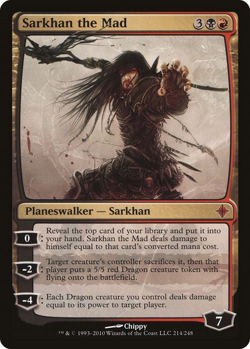 Sarkhan the Mad (ROE-214) - Rise of the Eldrazi