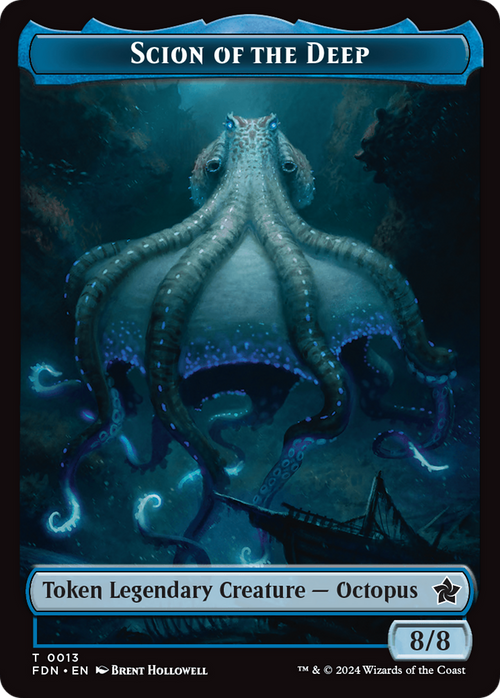 Scion of the Deep (TFDN-013) - Foundations Tokens