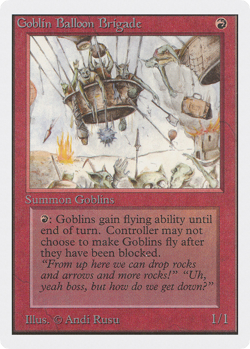 Goblin Balloon Brigade (2ED-) - Unlimited Edition