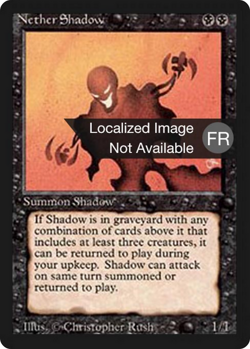 Nether Shadow (FBB-) - Foreign Black Border