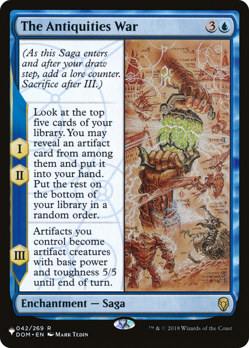 The Antiquities War (LIST-042/269) - The List