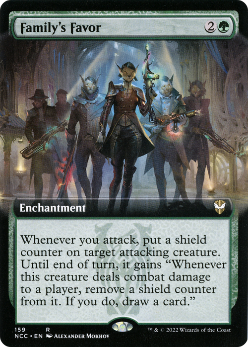 Family's Favor (Extended Art) (NCC-159) - New Capenna Commander: (Extended Art)