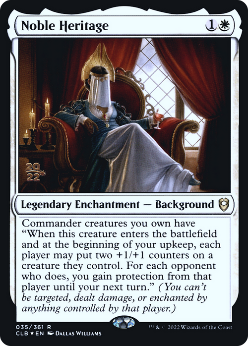 Noble Heritage (PRE-035) - Battle for Baldur's Gate Promos Foil
