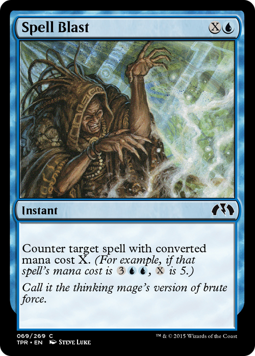 Spell Blast (TPR-069) - Tempest Remastered Foil