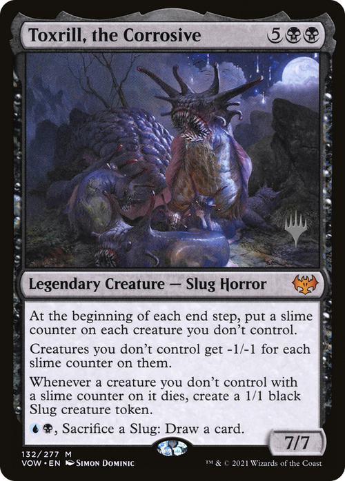 Toxrill, the Corrosive (PPDMU-132) - Innistrad: Crimson Vow Promos