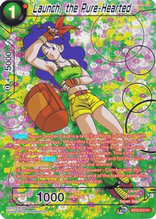 Launch, the Pure-Hearted (BT12-013) - Collectors Selection Vol 2 Foil