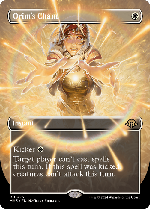 Orim's Chant (Borderless) (MH3-323) - Modern Horizons 3