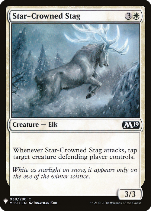 Star-Crowned Stag (LIST-M19-38) - The List