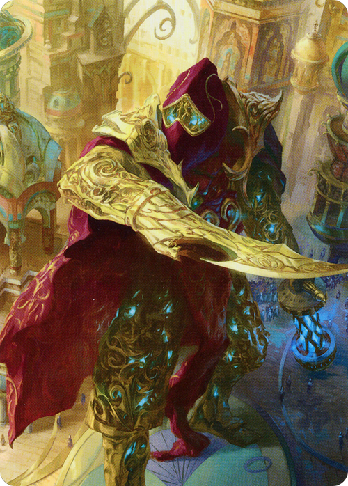 Baral, Chief of Compliance // Baral, Chief of Compliance (AMOM-068) - March of the Machine Art Series (Borderless) Foil