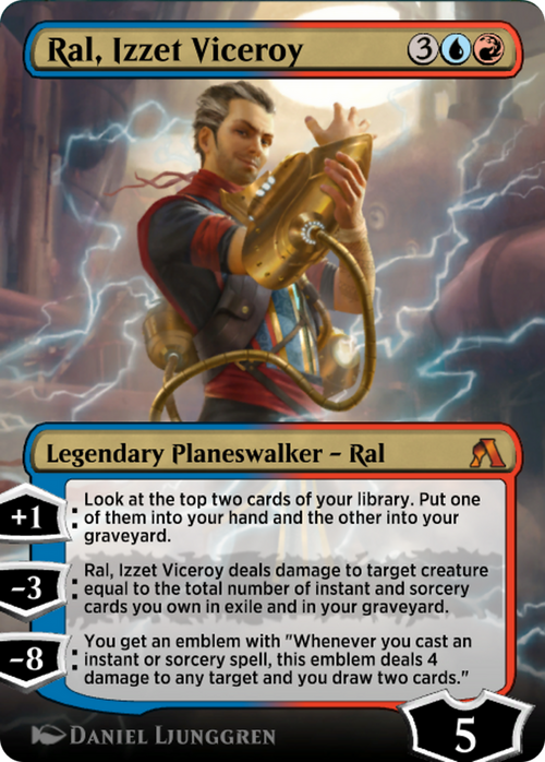 Ral, Izzet Viceroy (PANA-001) - MTG Arena Promos