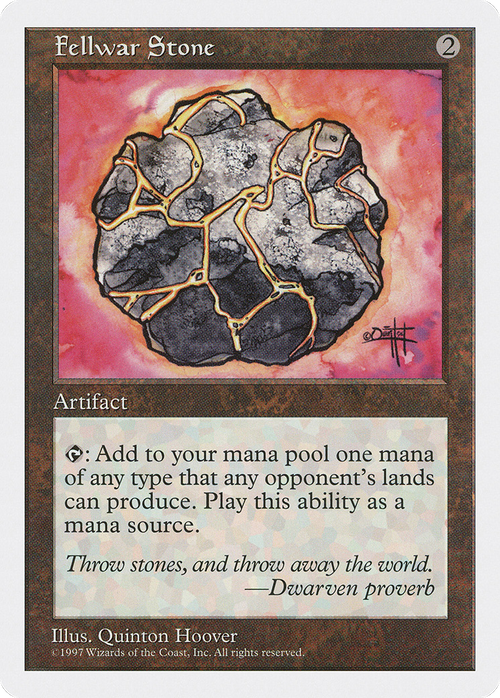 Fellwar Stone (5ED-369) - Fifth Edition