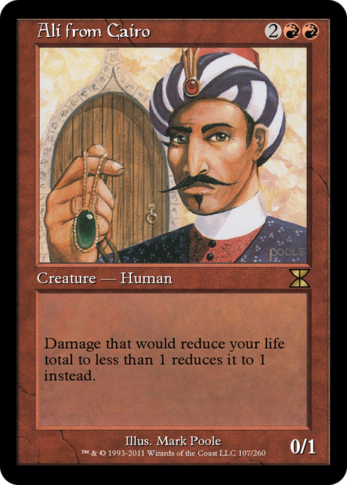 Ali from Cairo (ME4-107) - Masters Edition IV Foil