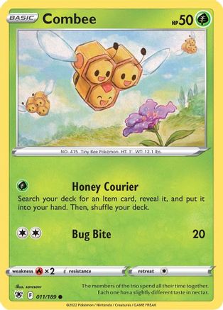 Combee 011  SWSH10 Astral Radiance - Common