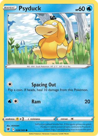 Psyduck 028  SWSH10 Astral Radiance - Common