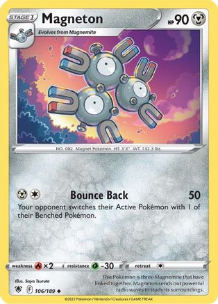 Magneton 106  SWSH10 Astral Radiance - Uncommon