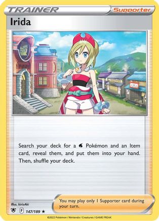 Irida 147  - Reverse Holofoil SWSH10 Astral Radiance - Holo Rare