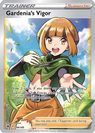 Gardenia's Vigor (Full Art) 184  - Holofoil SWSH10 Astral Radiance - Ultra Rare