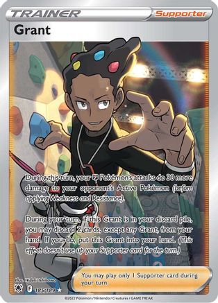 Grant (Full Art) 185  - Holofoil SWSH10 Astral Radiance - Ultra Rare