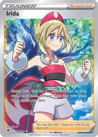 Irida (Full Art) 186  - Holofoil SWSH10 Astral Radiance - Ultra Rare