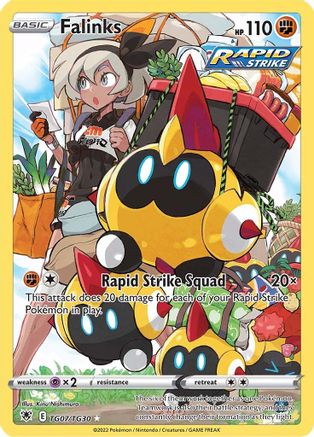 Falinks TG07  - Holofoil SWSH10 Astral Radiance Trainer Gallery - Ultra Rare