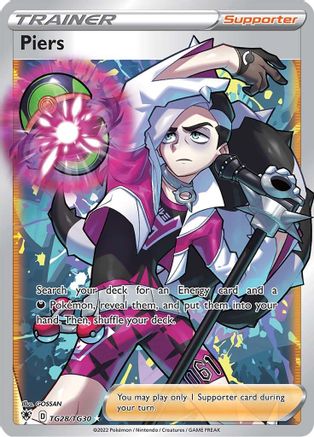 Piers TG28  - Holofoil SWSH10 Astral Radiance Trainer Gallery - Ultra Rare