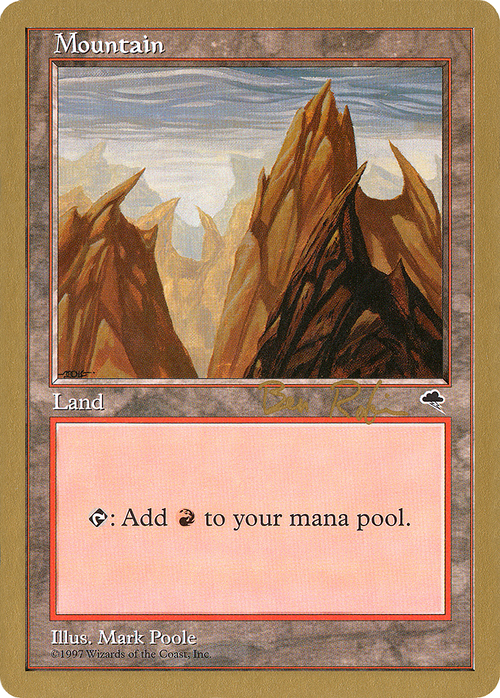 Mountain (Vertical) - 1998 Ben Rubin (TMP) (WCD-) - World Championship Decks 1998