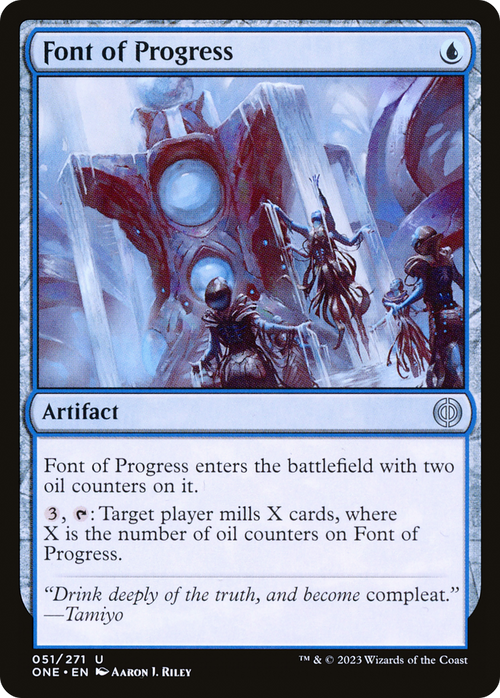 Font of Progress (ONE-051) - Phyrexia: All Will Be One