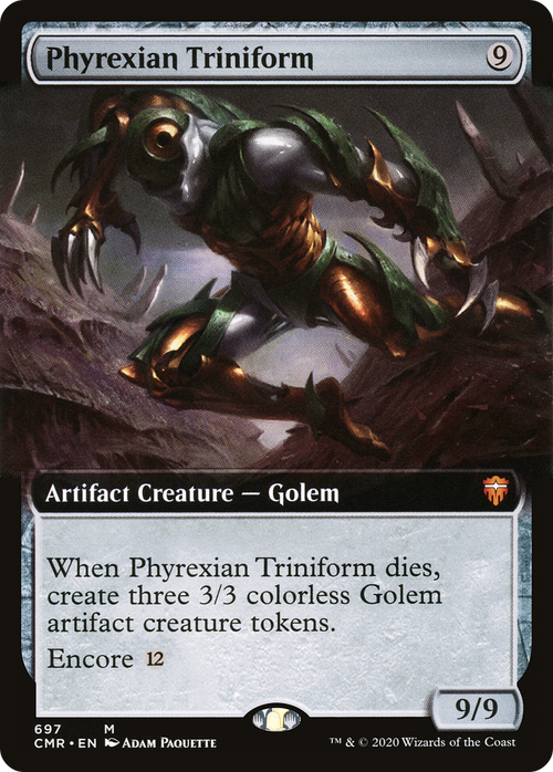 Phyrexian Triniform (Extended Art) (CMR-697) - Commander Legends: (Extended Art)
